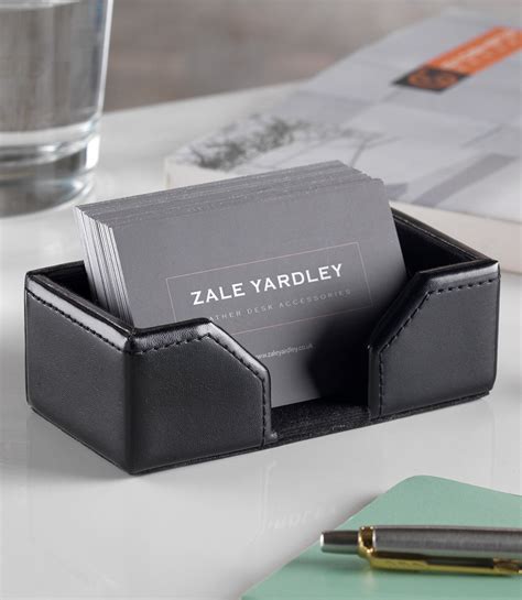 business card holder.